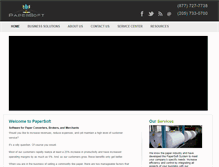 Tablet Screenshot of papersoft.com